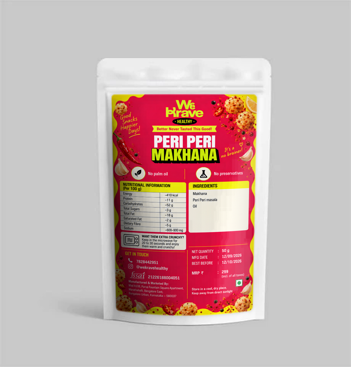 Peri Peri Makhana