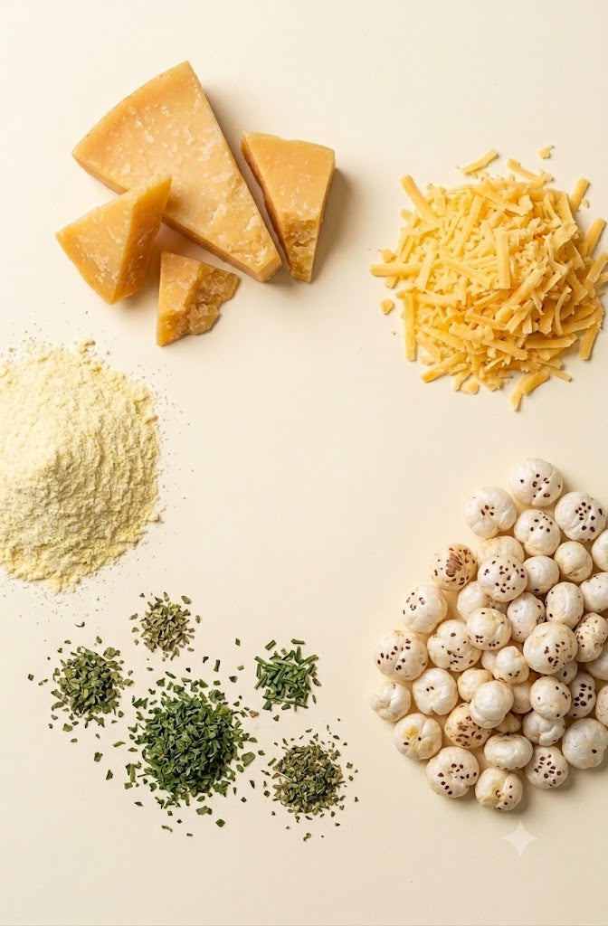 Cheesy Makhana