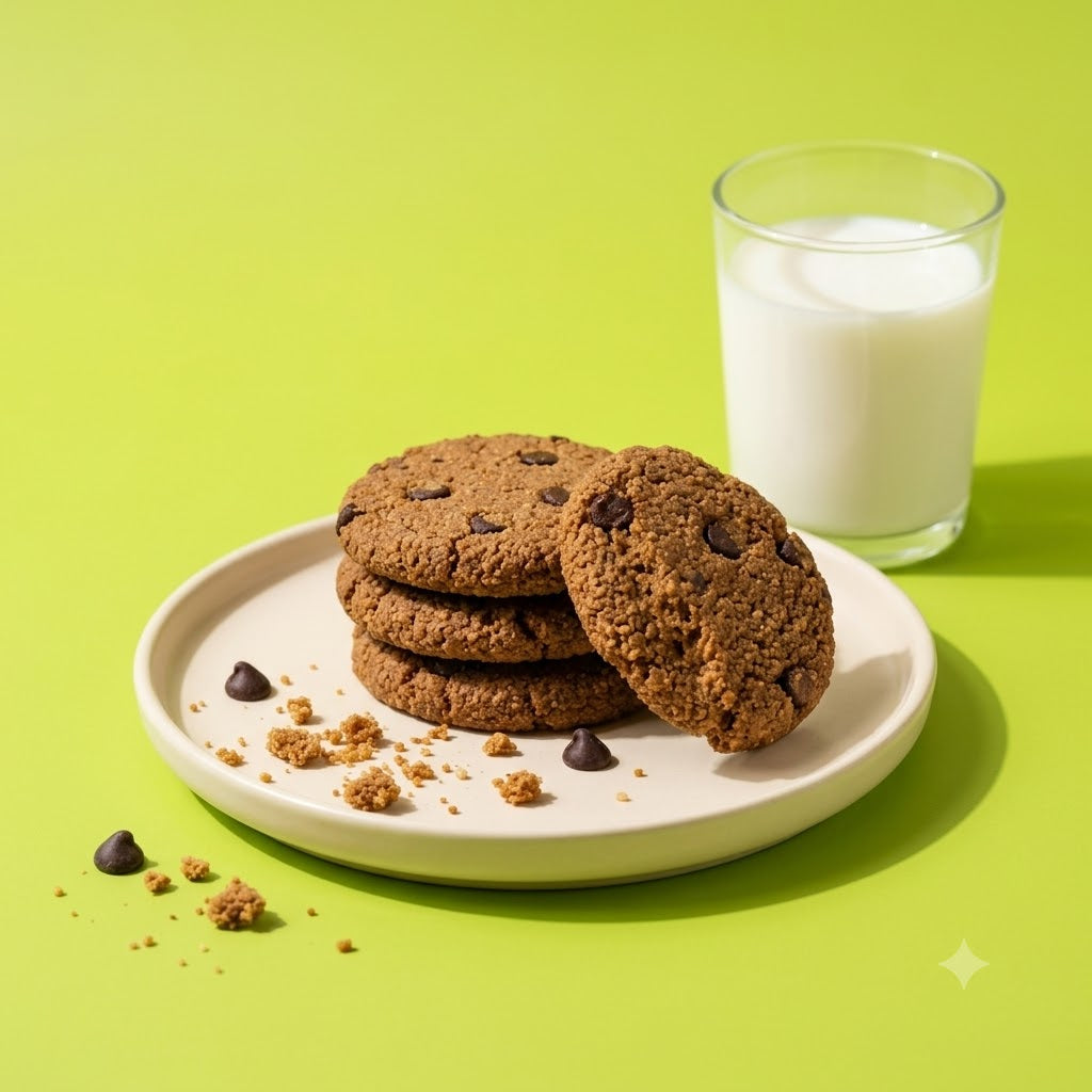Brown Butter Millet Cookies